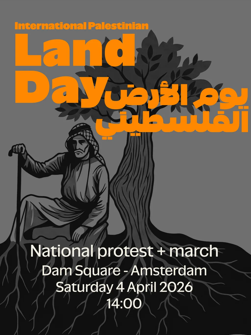 Land Day protest